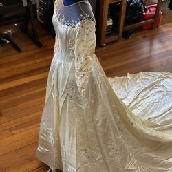 Vintage Italian Wedding Gown