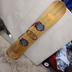 VINTAGE. FATTYS SNOW BOARD. WALL HANGER
