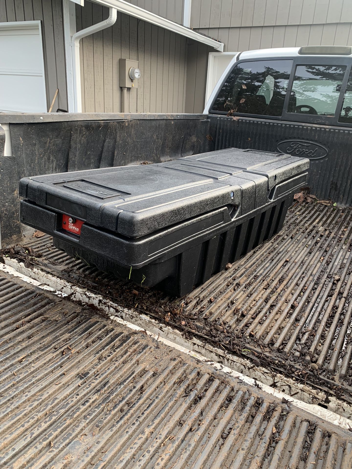 Hard Plastic Truck Box Job Tool Chest Toolbox For Pickup Pick Up Bed