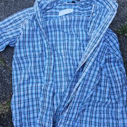 Mens BRAND NEW Plaid Shirt  Xl