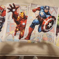 Canvas Super Hero Pic 