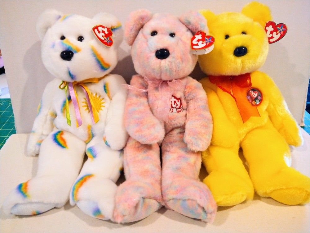 Retired Ty Beanie Buddies--Special Trio $15 each
