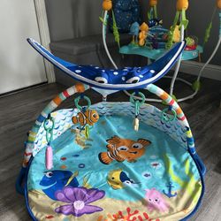 Baby finding Nemo Jumper bouncer + Play mat