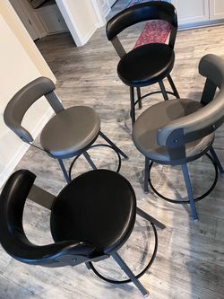 4 Used Kitchen Island Chairs – $50 for All 4