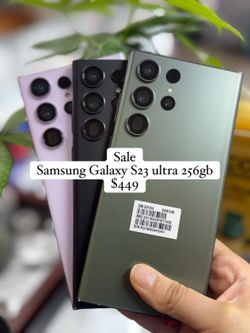 Samsung Galaxy s23 ultra 256gb unlocked