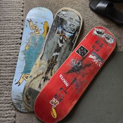 Used Skateboard Decks