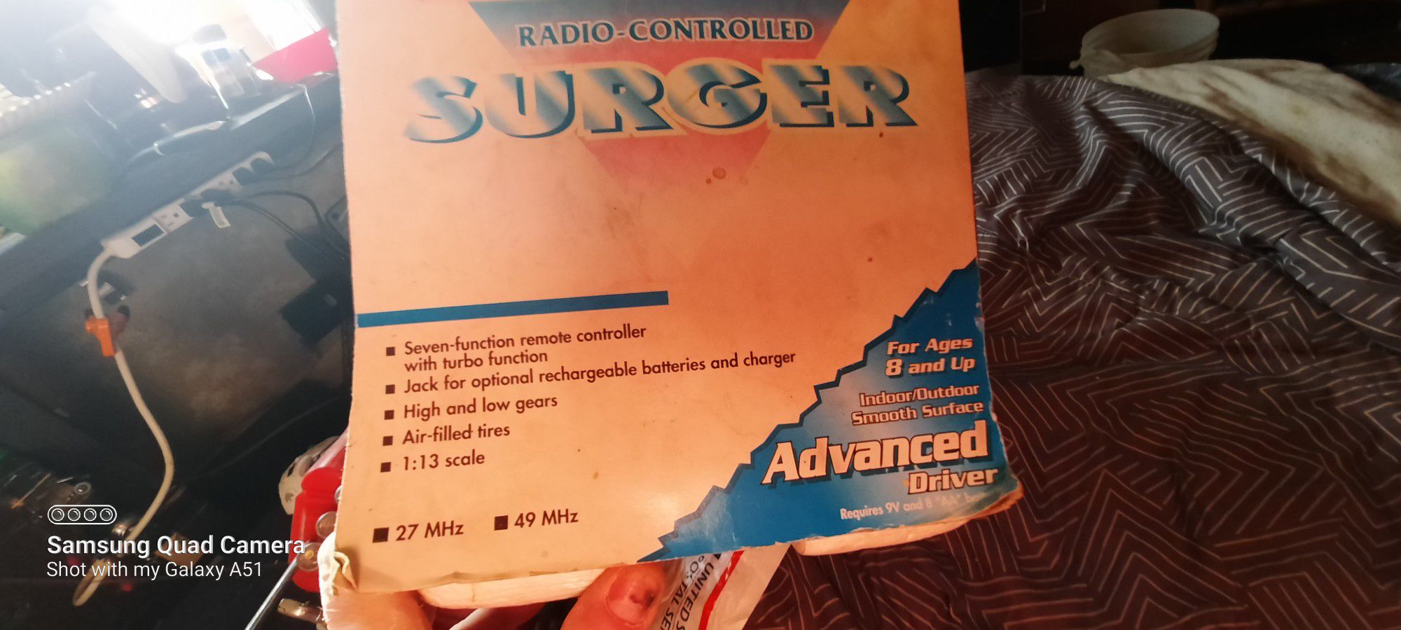 Late 90s SERGER RADIO  CONTROLLED  RADIOSHACK 