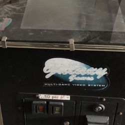 Galaxy games, multi arcade game cocktail table
