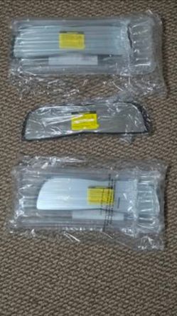 BulbHead Angel View Wide Angle Rearview Mirror - 3 Count