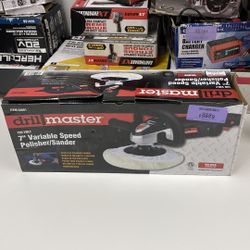 Drill Master 120 Volt 7” Variable Speed Polisher/sander