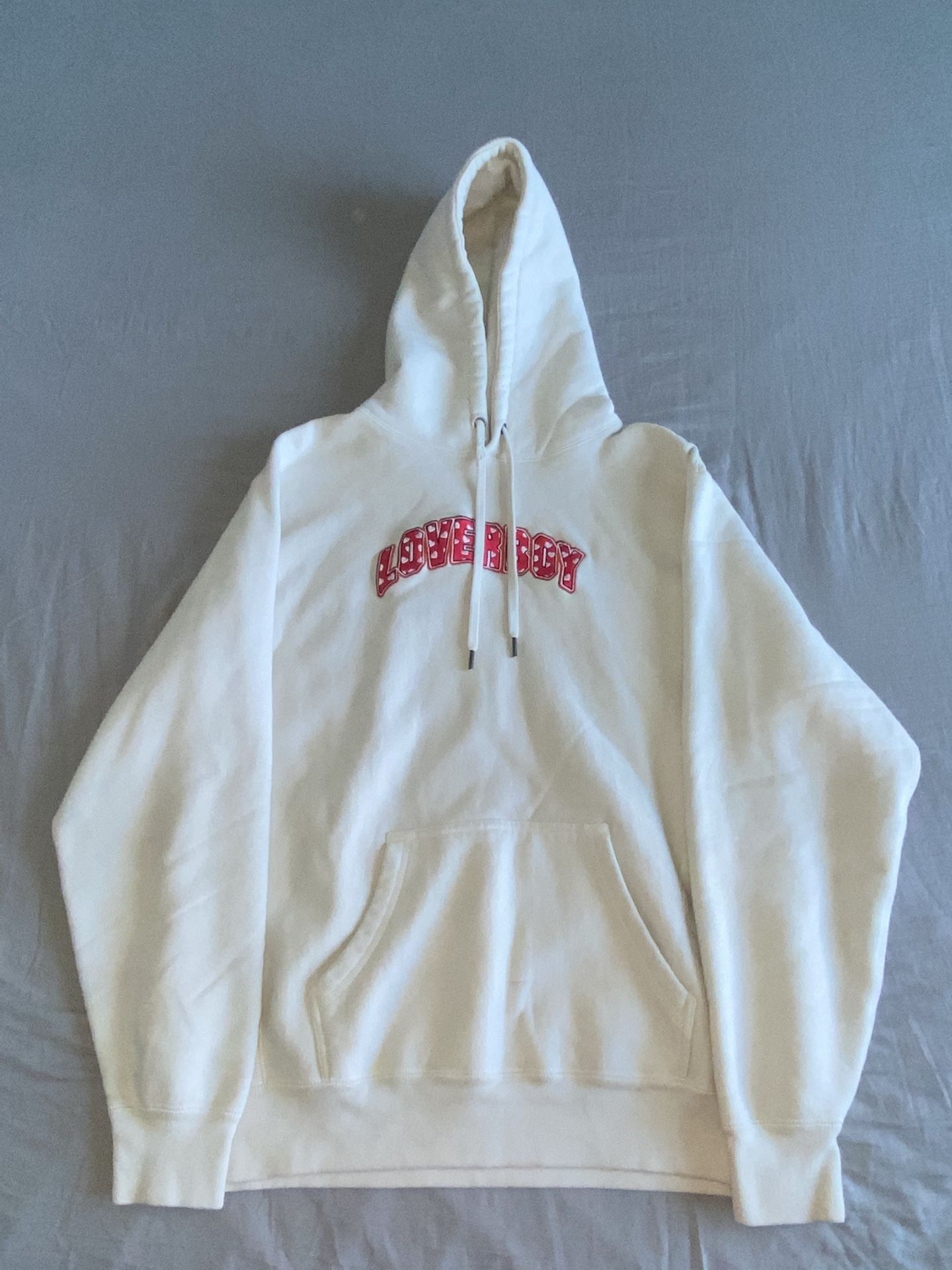 cream loverboy hoodie