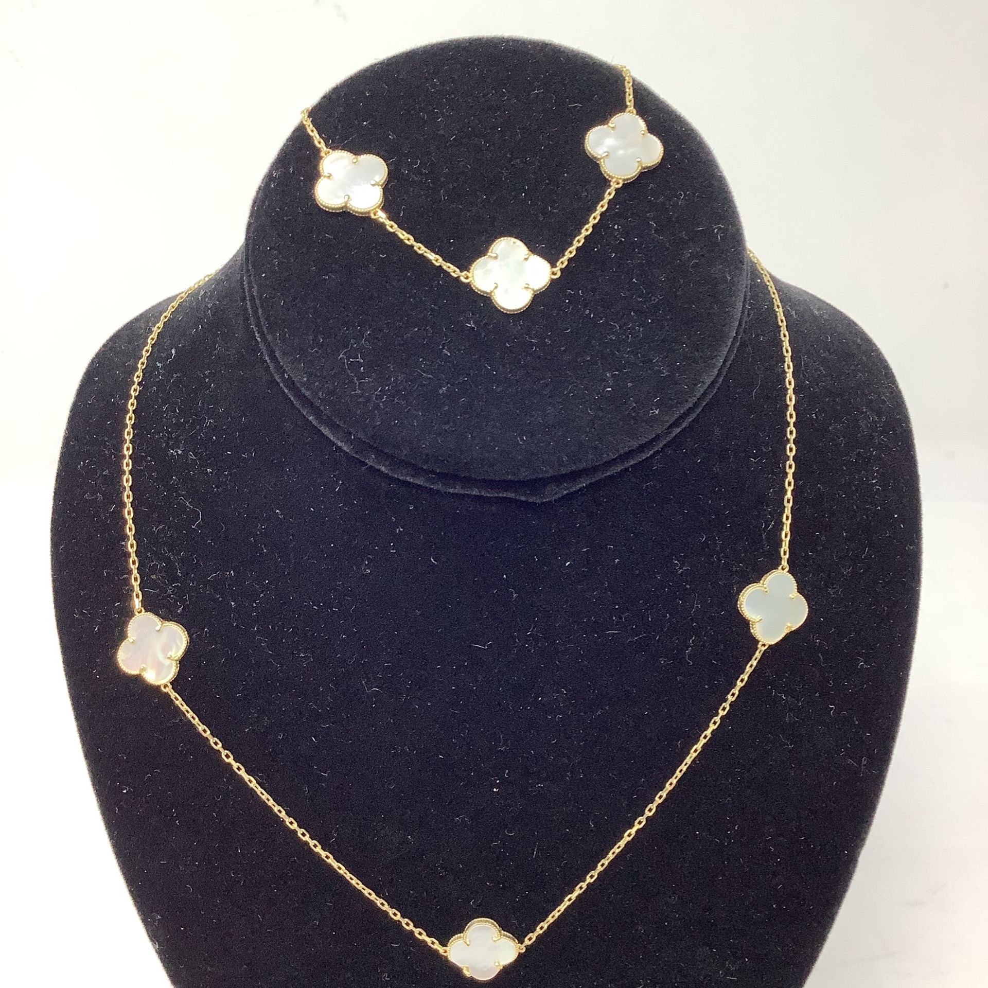 Necklace & Bracelet Combo 10kt Gold Brand New