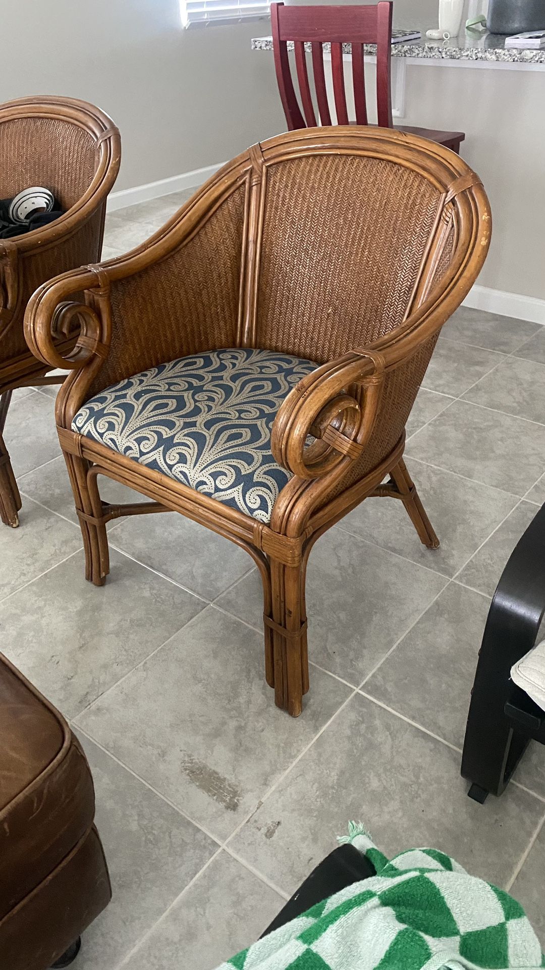 Pelican Reef Import Chairs + Table