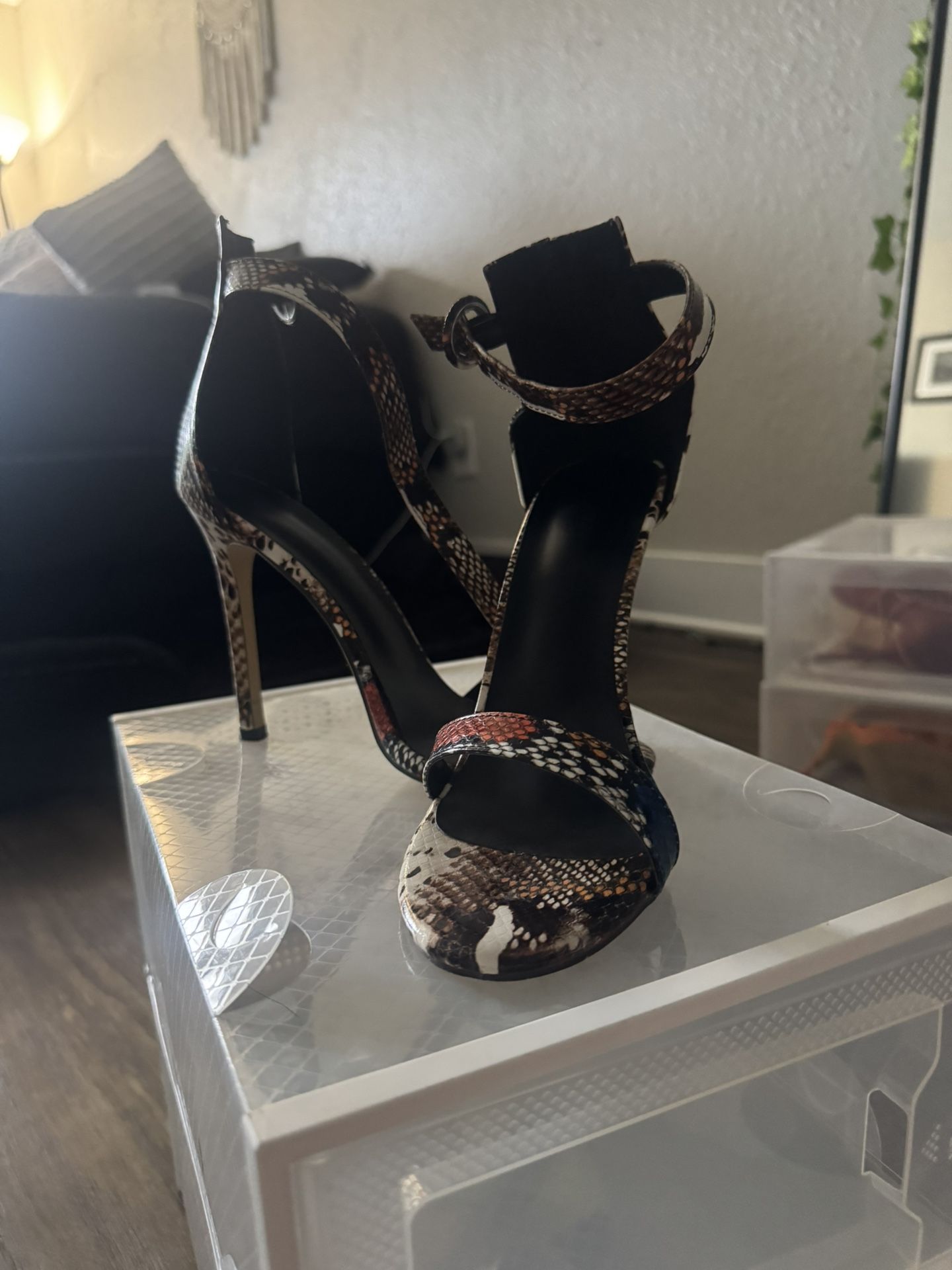 Multi Colored Heels
