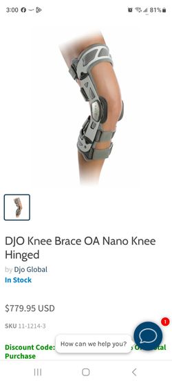 Right knee brace