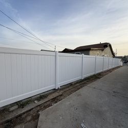 Vinyl Fence 