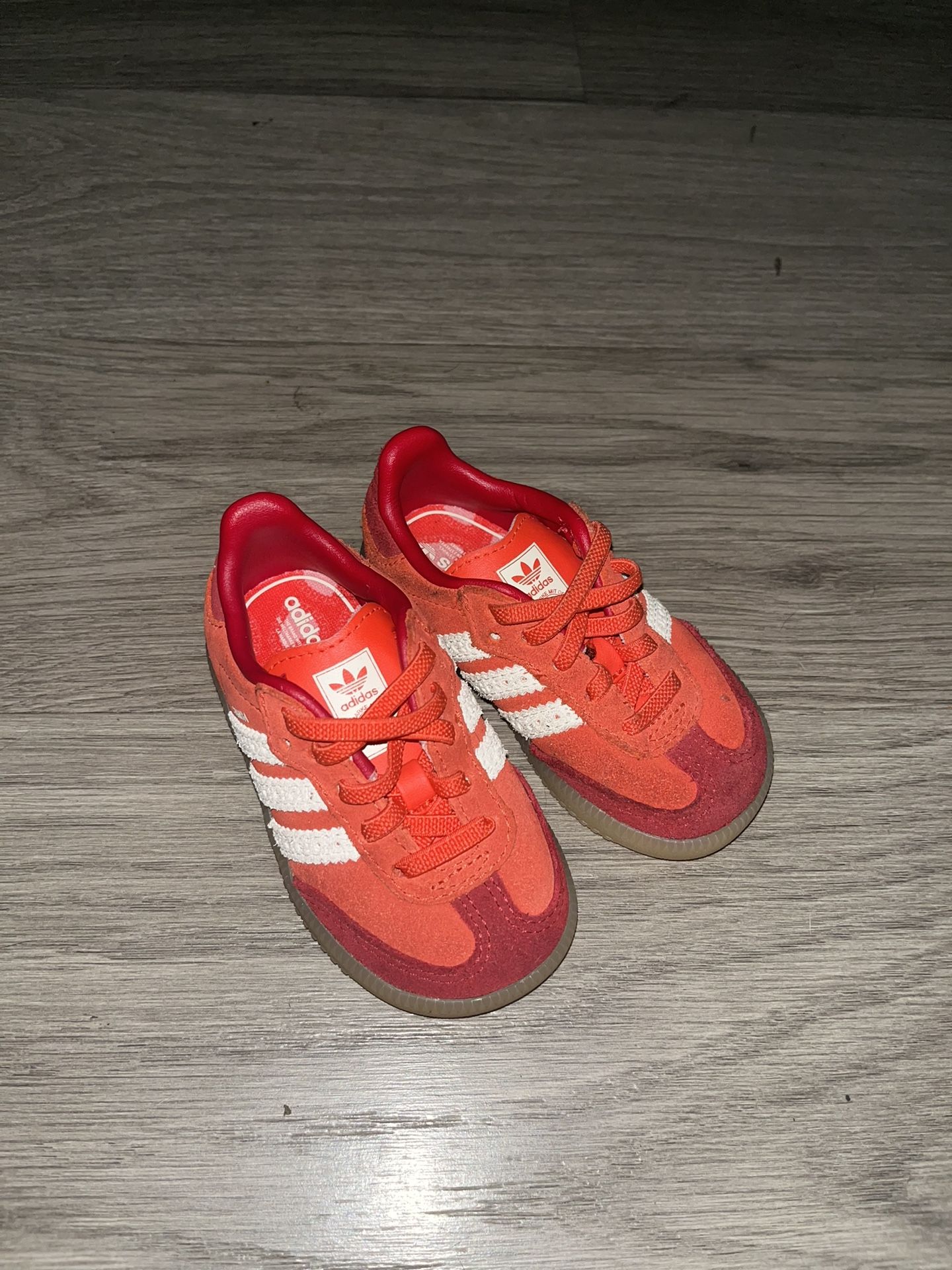 Adidas Red Samba Toddler Size 5k