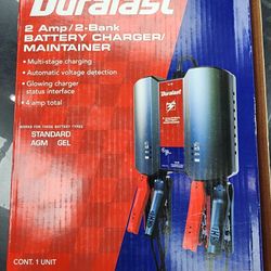 DURALAST Battery Charger/ Mantainer 2amp/ 2banl