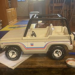 Vintage Tonka Chevron Rescue Bronco