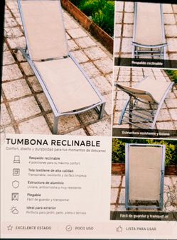 Sillas reclinables