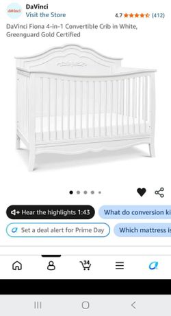 DaVinci Fiona 4-in-1 Convertible Crib