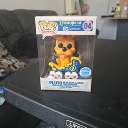 Disneyland 65th Anniversary Pluto Funko