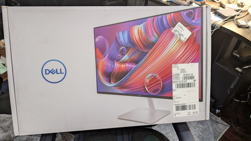 Dell - S2725H 27" IPS LED FHD 100Hz Monitor (HDMI) - Ash White - NEW
