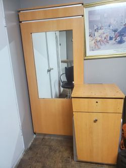 Mirror and stand