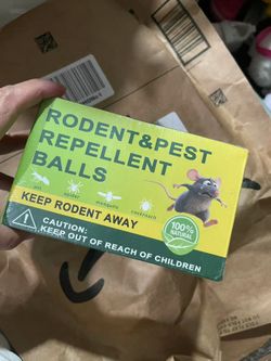Rodent & Pest Repellent Balls – Natural Mouse & Insect Repellent (New)