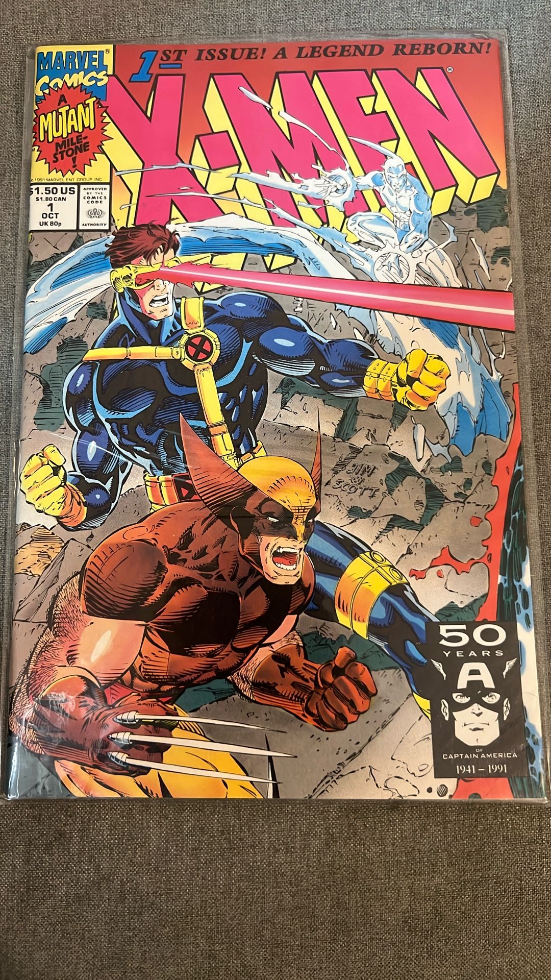 1991 X-men Comic Book Sealed