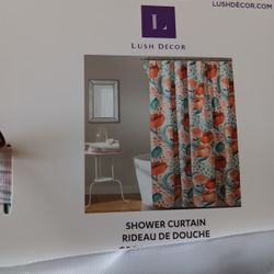 Shower Curtain. New. Cloth 