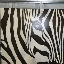 Zebra painting 