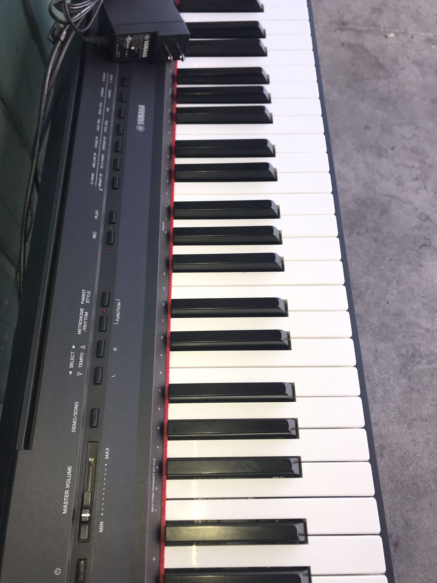 Transpose yamaha sale p115