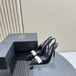 Versace Womenโs Heels With Box 2026 New