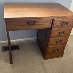 Vintage New Home Sewing Machine Desk for Sale in Chicago, IL - OfferUp