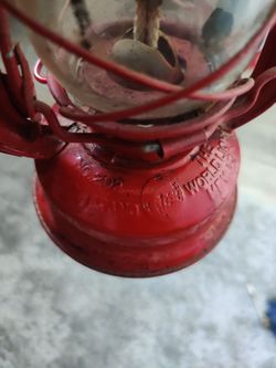 Vintage "The World Light Mfy Co." Lantern. No.202