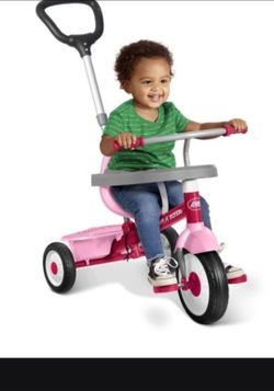Tricycle 3 in 1 pink