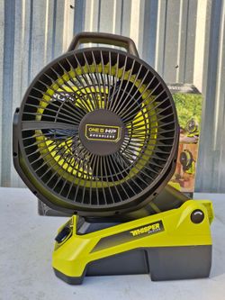 Ryobi One +HP 18V Whispers Series Brushless Hybrid 9" Oscillating Fan (tool only)