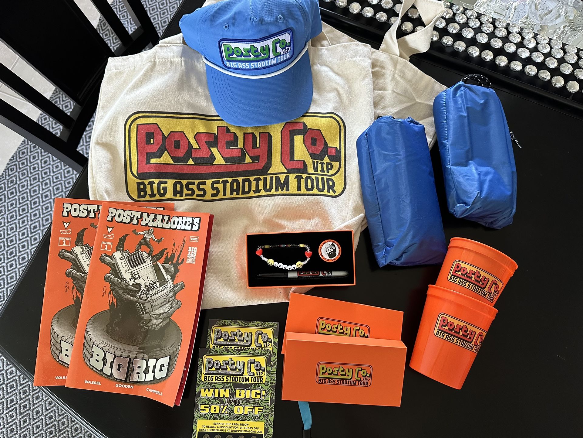 Post Malone New Vip Concert Merchandise