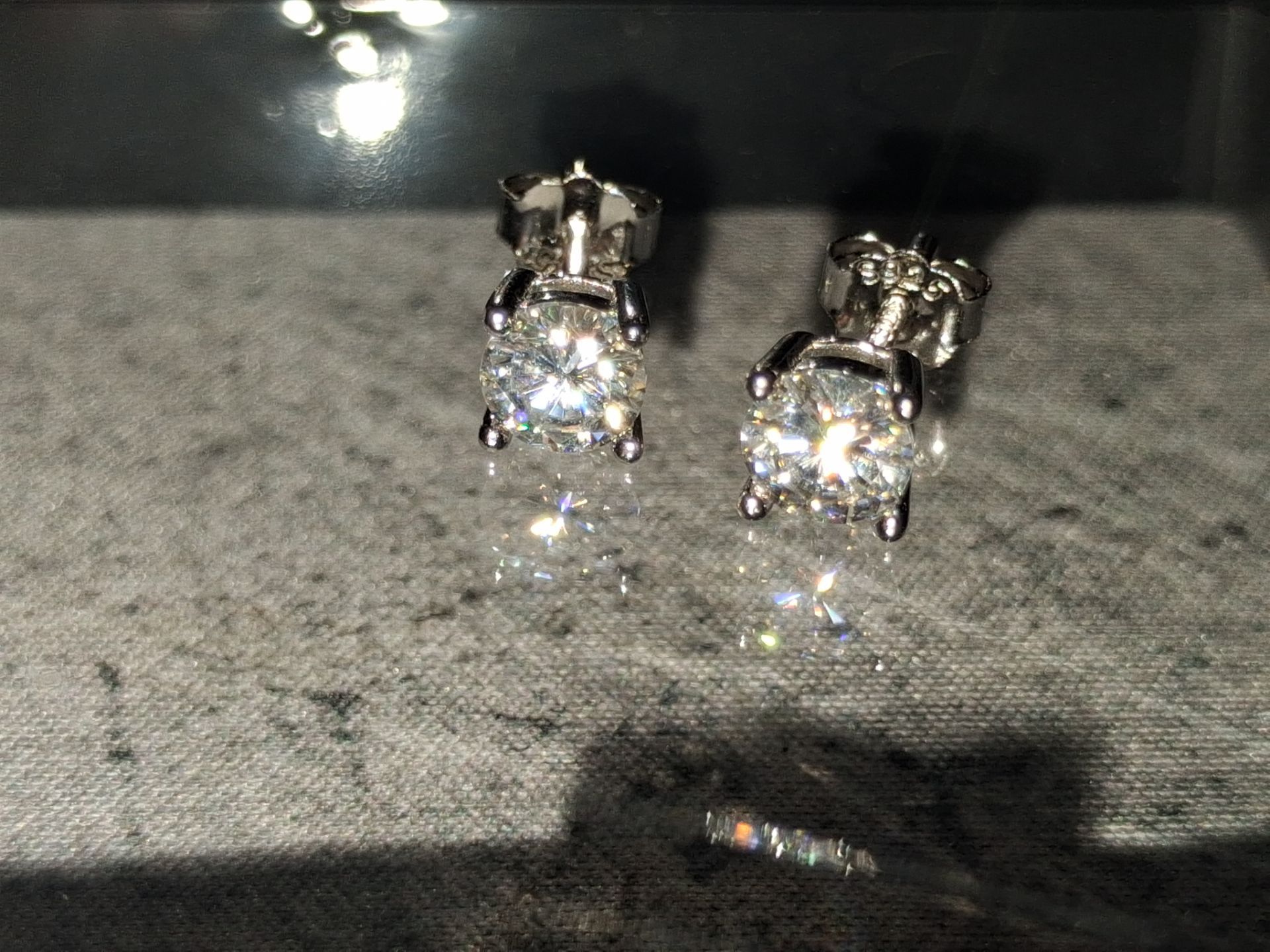 5mm VVS1 Moissanite Earrings