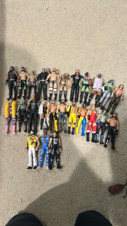 WWE action figures (read description)