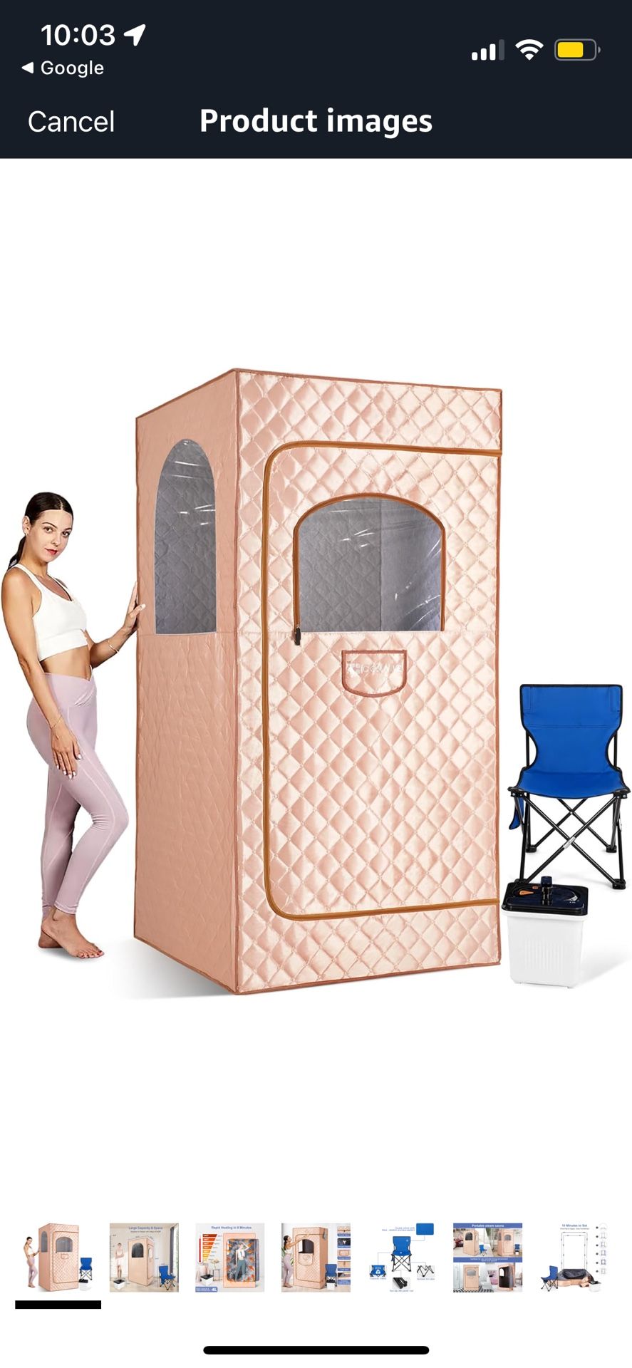 ✨ Full-Size Portable Steam Sauna for Home – Spa-Level Relaxation Anywhere ✨