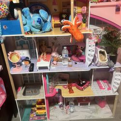 Casa De Niña Para 4 A 10 Años 