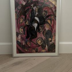 Circus rider by Ernst Kirchner … Framed Art
