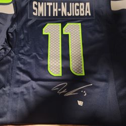 Jaxon Smith-Njigba Autographed Jersey