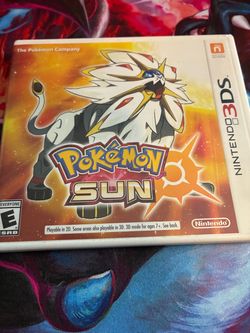 Pokémon Sun for the Nintendo 3DS