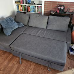 Slide Out Couch/Bed With Storage