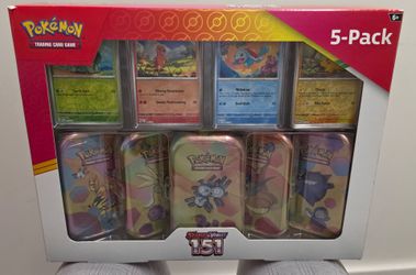 Pokemon Costco 151 5 Tins