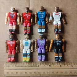 NBA C3 Construction Mini Figures Bundle Of 8