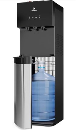 Avalon A4BLWTRCLR Bottom Loading Water Cooler Water Dispenser - 3 Temperature Settings - Hot, Cold & Room Water, Durable Stainless Steel Cabinet, Bott